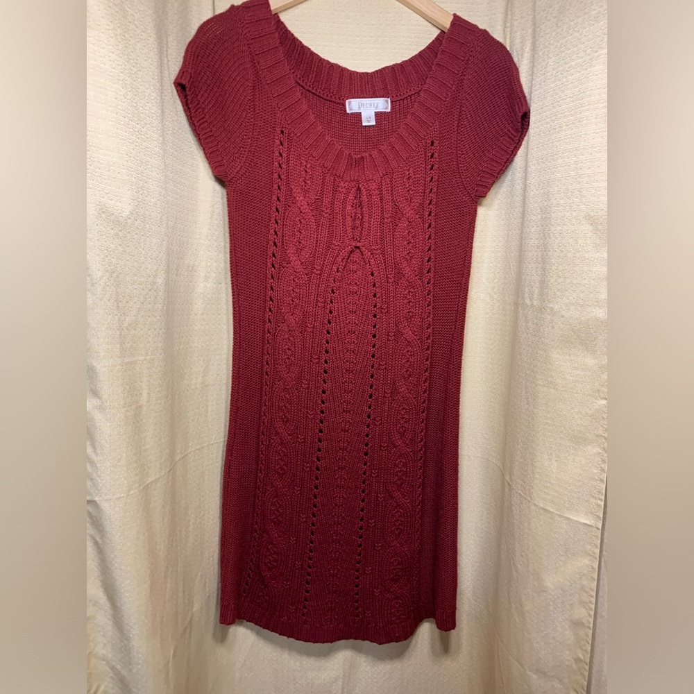 Decree Sweater Dress Large